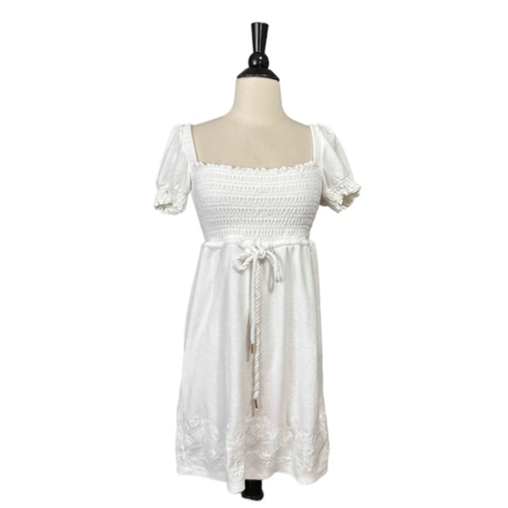 Juicy Couture‎ terry white dress/coverup small